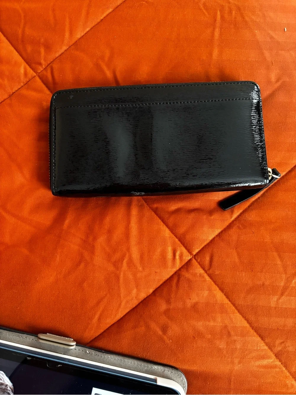 kate spade glossy black